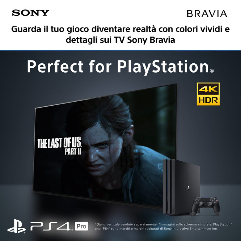 Sony KE-48A9 TV OLED 48" Android Tv 4K HDR Ultra HD con Processore X1 Ultimate e Acoustic Surface Audio modello 2020 Nero
