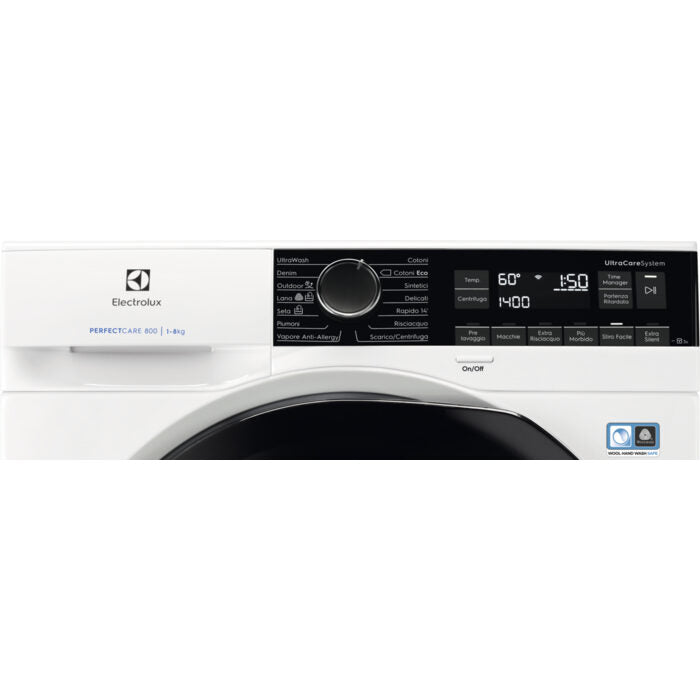 Electrolux EW8F284SC lavatrice Caricamento frontale 8 kg 1400 Giri/min C Bianco