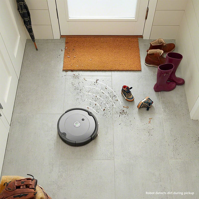 iRobot Roomba 698 Aspirapolvere Robot 0,6 L Senza sacchetto Nero, Grigio