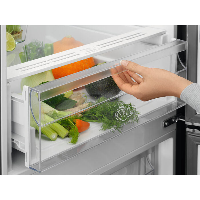 Electrolux LNT5MF32U0 frigorifero con congelatore Libera installazione 331 L F Grigio, Acciaio inossidabile