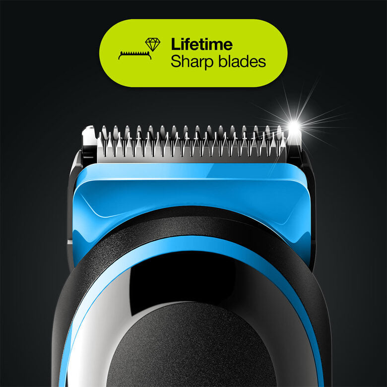 Braun MGK3245 tagliacapelli Nero, Blu