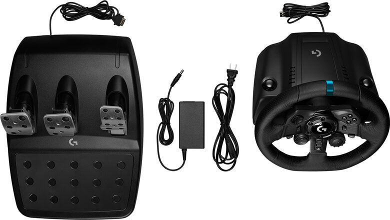 Logitech G G923 Nero USB Sterzo + Pedali PC, PlayStation 4