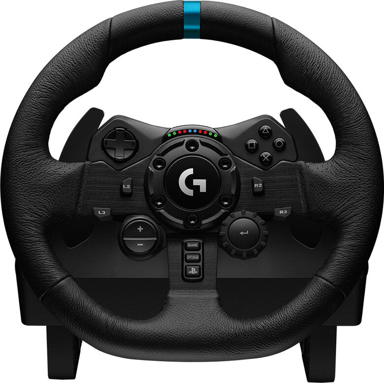 Logitech G G923 Nero USB Sterzo + Pedali PC, PlayStation 4