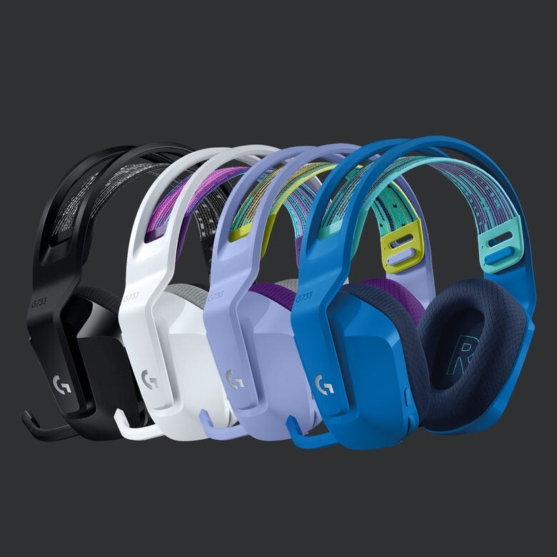 Logitech G G733 Wireless Headset Auricolare A Padiglione Giocare Bianco