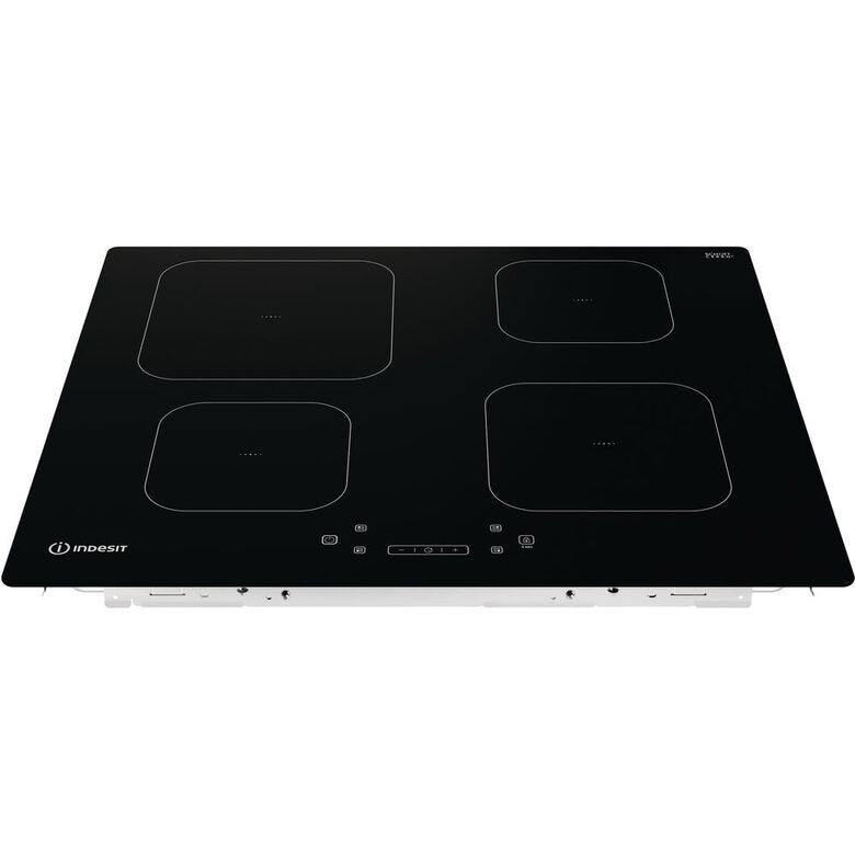 Indesit IS 83Q60 NE piano cottura Nero Da incasso 59 cm Piano cottura a induzione 4 Fornello(i)