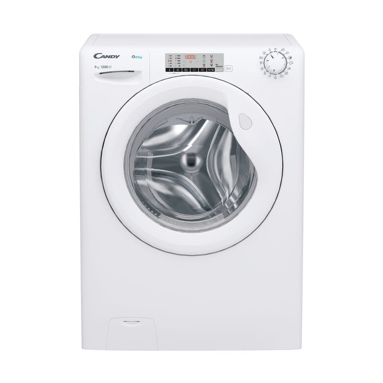 Candy EY294DWM5/1-S Easy Lavatrice Libera Installazione 9 Kg, 1200 Giri, Tecnologia Smart Touch, Classe A, Bianco