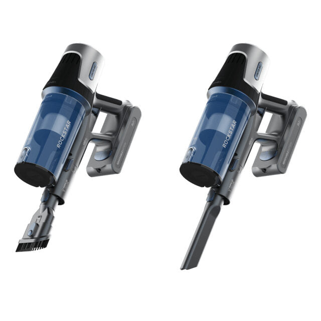 Cecotec Conga Rockstar RS50 Aspirapolvere elettrica Batteria Secco Sacchetto per la polvere 0,5 L 400 W Nero, Blu 2200 Ah