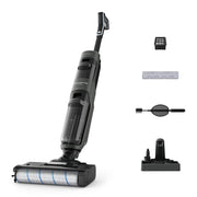 Rowenta X-Clean 4 , Lavapavimenti Senza Fili con Auto-Propulsione e Rilevazione Automatica dello Sporco, Doppio Serbatoio e Sistema di Autopulizia, Autonomia 50' per Tutti i Tipi di Paviment