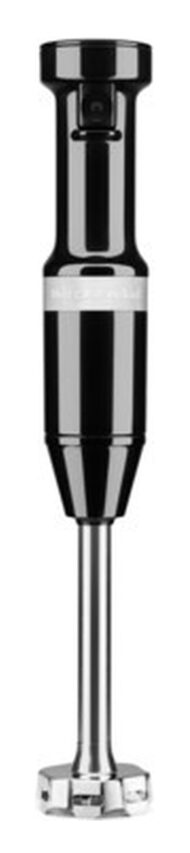 KitchenAid 5KHBV83EOB Frullatore ad immersione 180 W Nero, Acciaio inox