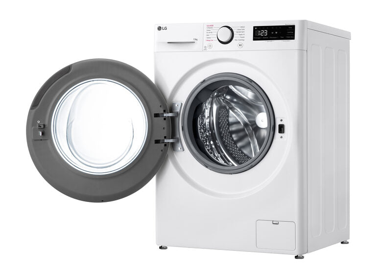 LG F4R3013NSWB Lavatrice A Libera Installazione 13 Kg, 1400 Giri, Tecnologia AI DD™, Lavaggio A Vapore, Allergy Care, Motore Inverter Direct Drive™, Classe A-20%, Bianco