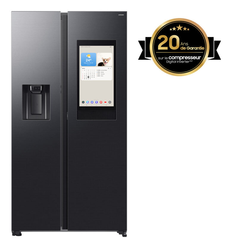 Samsung Series 9 Frigorifero Side By Side Family Hub 614L RS90F66BEFEF