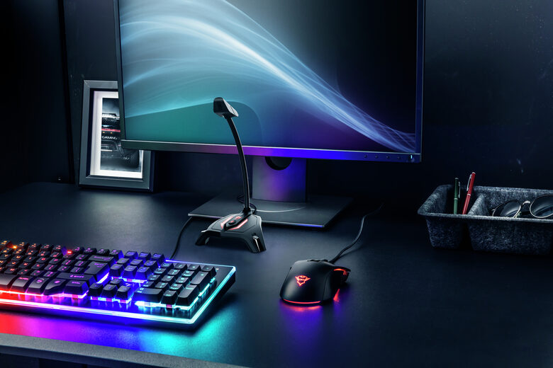 Trust GXT 215 Zabi Nero Microfono per PC