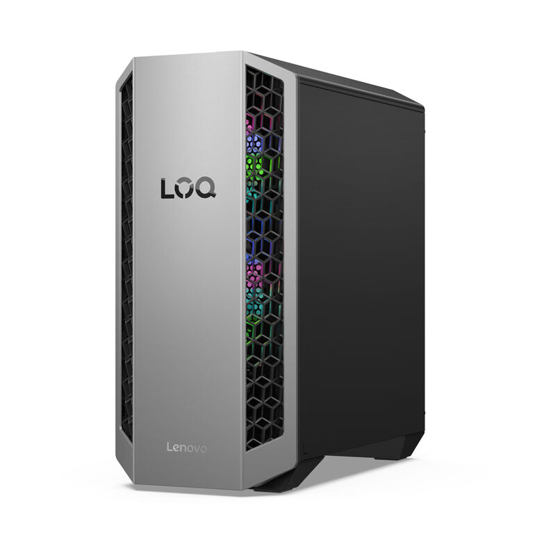 Lenovo LOQ | Desktop Gaming Tower | Processore AMD Ryzen 7 8745HX | memoria RAM 16GB | Memoria SSD 512GB | Scheda Grafica NVIDIA RTX 5050 8GB | Sistema Operativo WINDOWS 11 HOME | 26L_LUNA_GREY