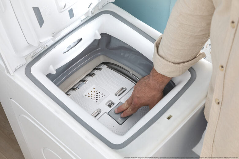 Candy TCA273D2-S ProWash 300 Lavatrice A Libera Installazione A Carica Dall'alto 7 Kg, 1200 Giri, Wi-Fi, 8 Cicli Rapidi, Classe D, Bianco