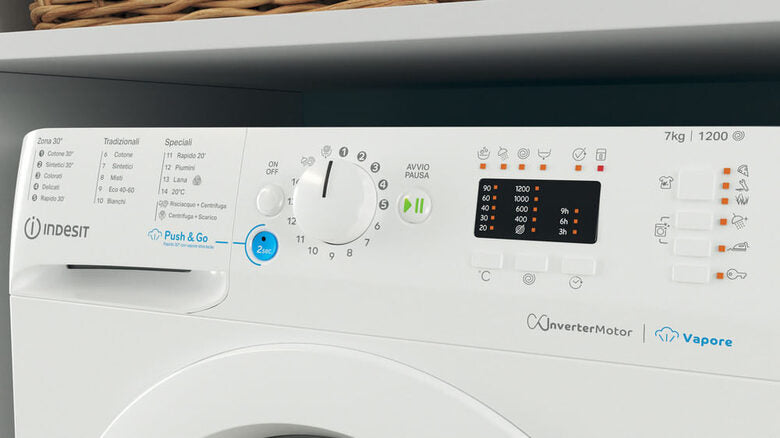 Indesit Innex Lavatrice a libera installazione BWSA 7125X WV IT - BWSA 7125X WV IT