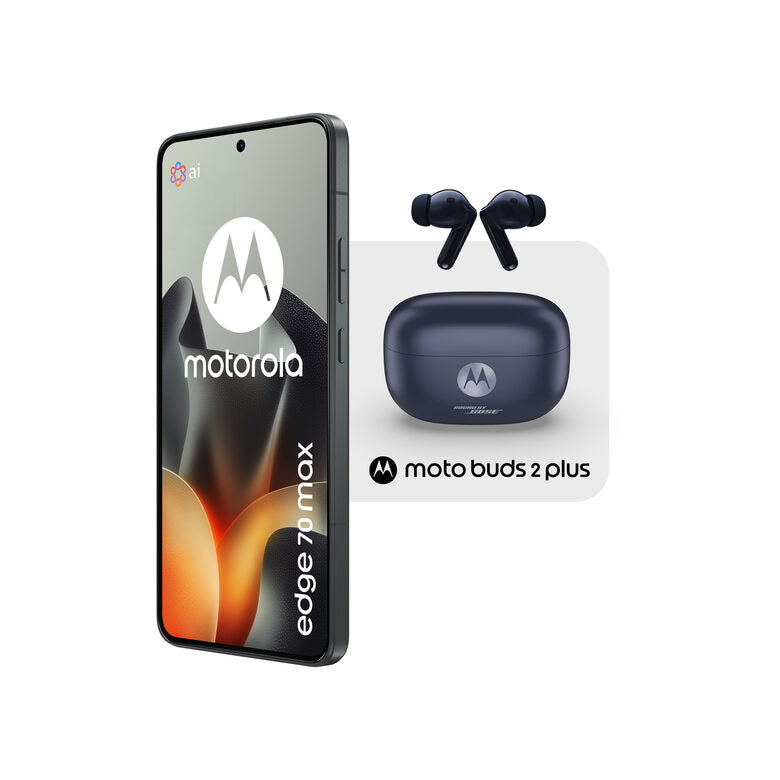 Motorola edge 70 max + moto buds 2 plus 17,3 cm (6.82") Doppia SIM Android 16.0 5G USB tipo-C 8 GB 256 GB 7100 mAh Grigio