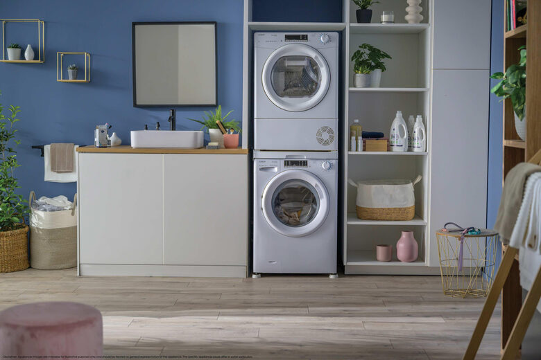 Candy CRO EH9N2TE-S Asciugatrice Libera Installazione 9 Kg, Pompa Di Calore, Smart Touch, Classe D, Bianco
