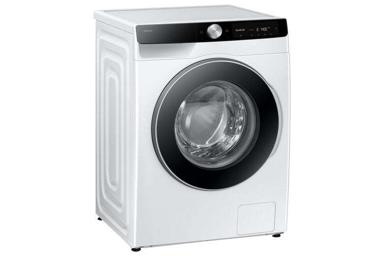 Samsung WW90DG6U85LKU3 Lavatrice A Libera Installazione 9 Kg, 1400 Giri, AI Control, AI Ecobubble™, AI Wash, Classe A-10%, Bianco