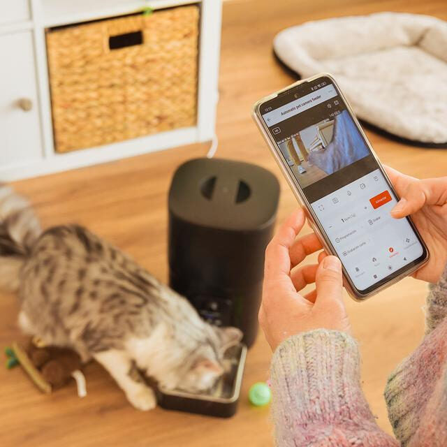 Cecotec Pumba 6000 Purrfect Meal Smart Ciotola Wi-Fi automatica per animali domestici da 6 litri con controllo porzioni