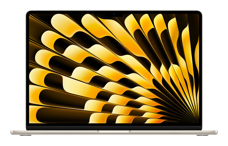 Apple MacBook Air 15'' M3 chip con core 8 CPU e core 10 GPU, 8GB, 256GB SSD Galassia
