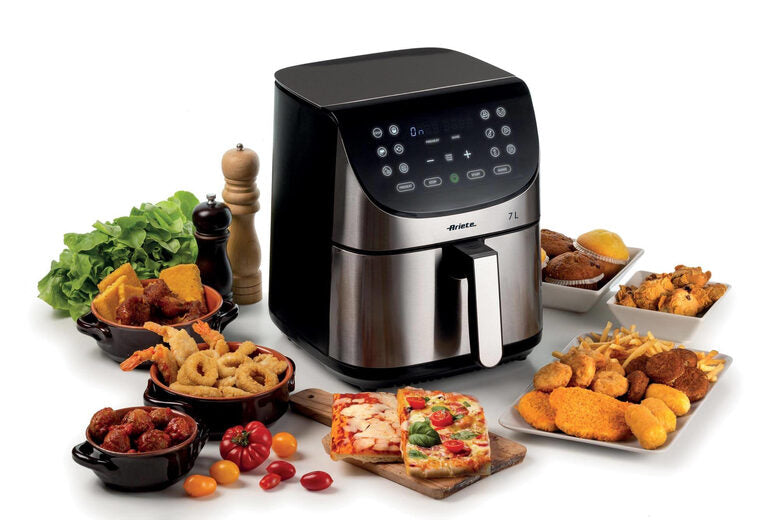 Ariete 4628/00 Singolo 7 L Indipendente 1800 W Friggitrice ad aria calda Acciaio inossidabile