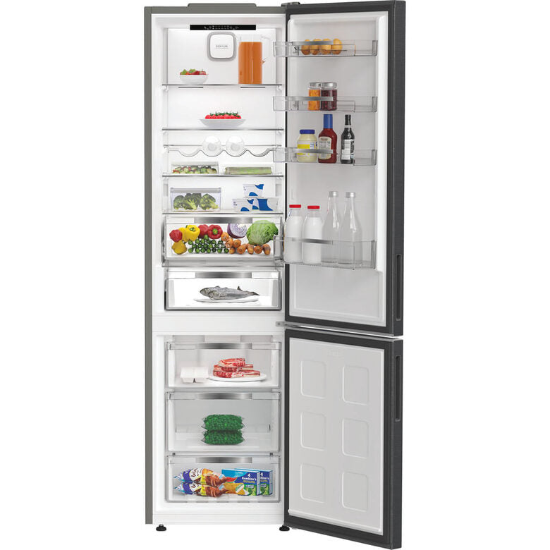Hotpoint Ariston HPK 25403 XBR6E Frigorifero Combinato A Libera Installazione,  No Frost,  Multi-Airflow, Classe C, Nero