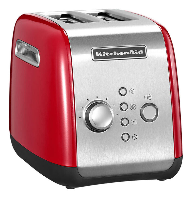 KitchenAid 5KMT221EER 7 2 fetta/e 1100 W Rosso, Acciaio inox