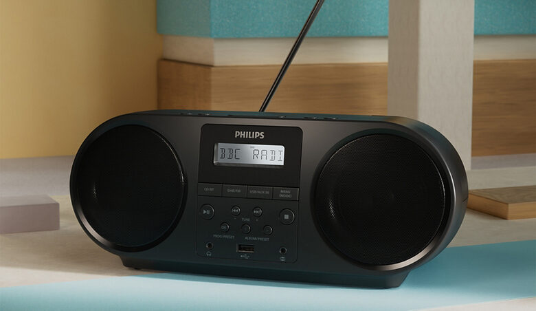 Philips TAZ6000/10 lettore CD Lettore CD portatile Nero