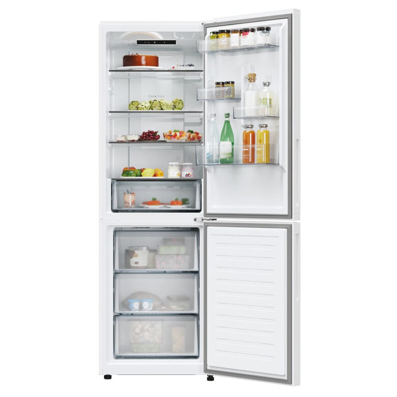 Candy CNCQ2T618EW Frigorifero Combinato A Libera Installazione, No Frost, Classe E, Bianco