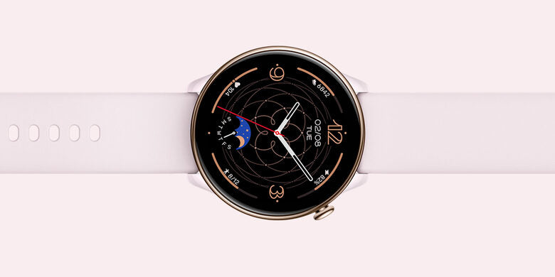 Amazfit GTR Mini 3,25 cm (1.28") AMOLED 42 mm Oro, Rosa GPS (satellitare)