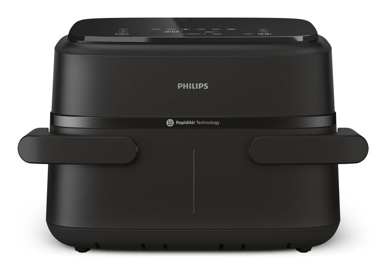 Philips Serie 1000 Airfryer con cestello flexi/doppio, friggitrice ad aria da 7.1L, 10 metodi di cottura, App per ricette NA150/00
