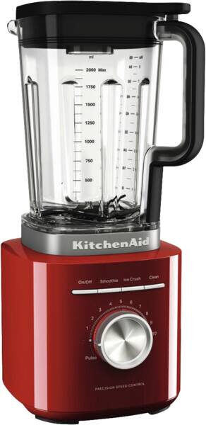 KitchenAid 5KSB2073EER 2 L Frullatore da tavolo 1200 W Nero, Rosso