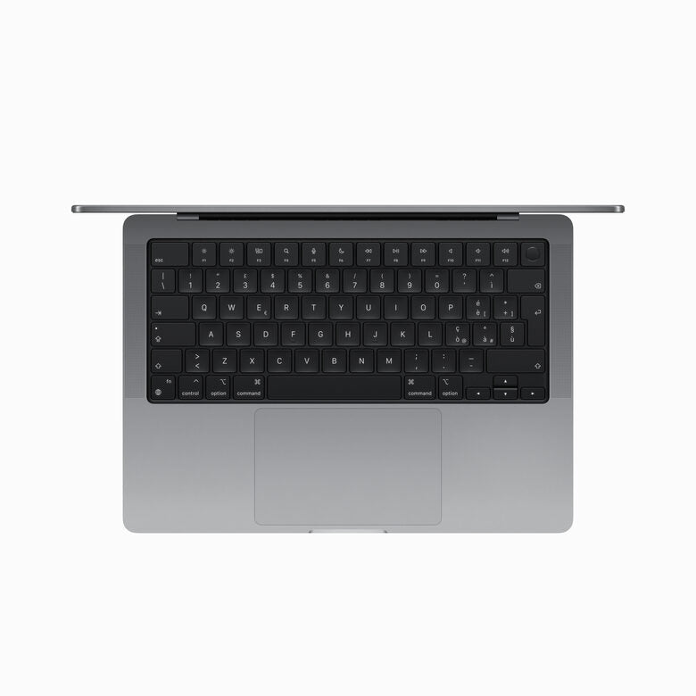 Apple MacBook Pro 14'' M3 chip con 8‑core CPU e 10‑core GPU, 512GB SSD - Grigio Siderale