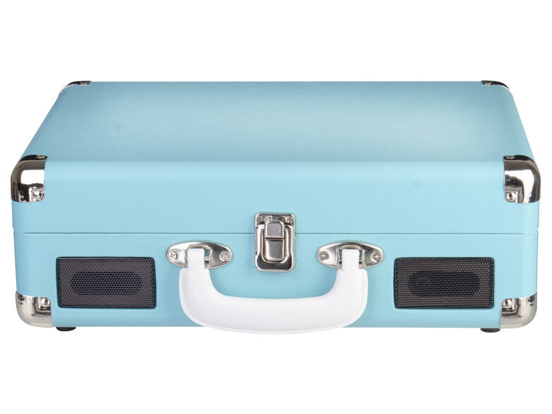 Trevi TT 1015 - lettore giradischi 33/45/78 giri, 2 altoparlanti stereo incorporati 3Wx2, Auto Stop, Presa cuffie, uscita RCA