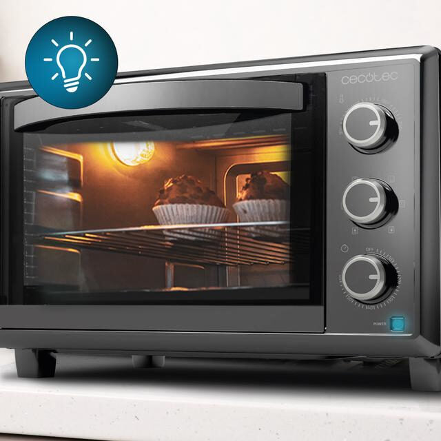 Cecotec 03818 forno 26 L 1500 W Nero