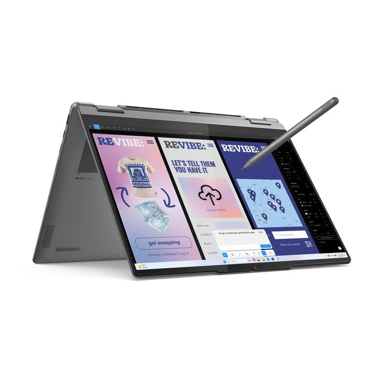 Lenovo Yoga 7 2-in-1 14ILL10 Copilot+ PC Intel Core Ultra 5 226V Ibrido (2 in 1) 35,6 cm (14") Touch screen WUXGA 16 GB 512 GB SSD Wi-Fi 7 (802.11be) Windows 11 Home Italiano Grigio