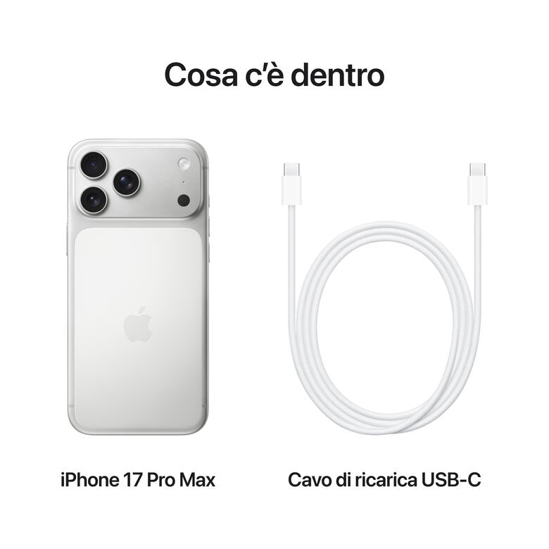 Apple iPhone 17 Pro Max 256GB Argento