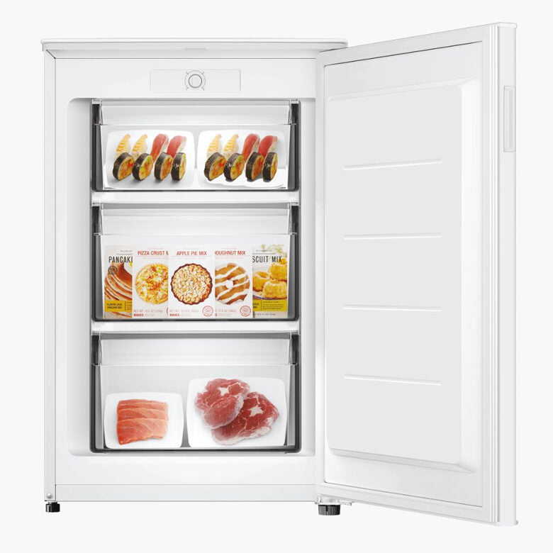 Candy CUQS 58EW Congelatore Verticale a Libera Installazione 85 L E Bianco