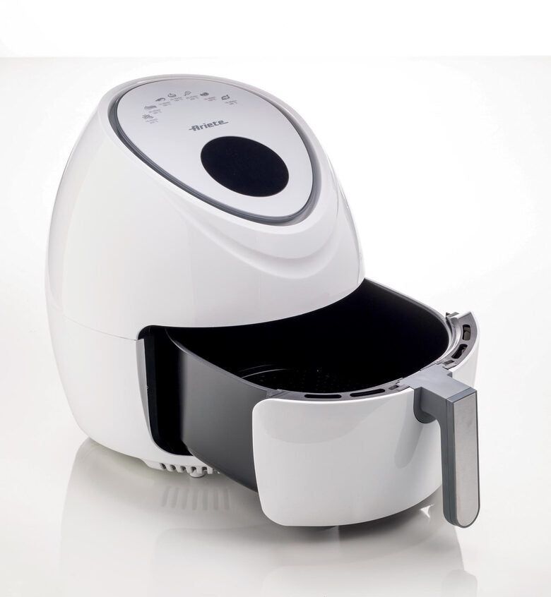 Ariete 4618/03 Singolo 5,5 L Indipendente 1800 W Friggitrice ad aria calda Acciaio inossidabile, Bianco