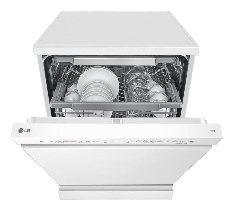 LG DF365FWS Lavastoviglie a libera installazione cm. 60 - 14 coperti - bianco