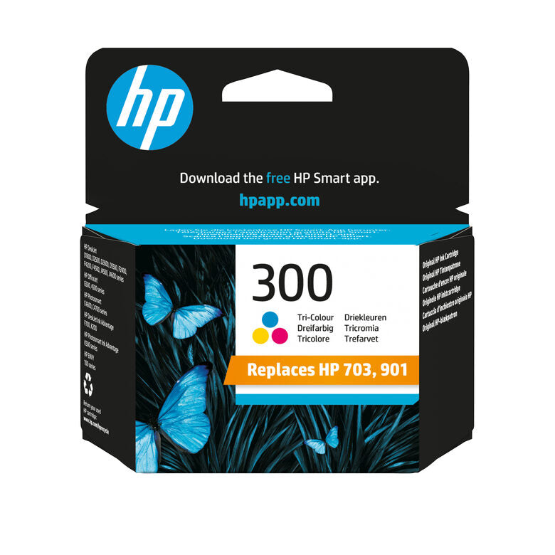 HP Cartuccia originale inchiostro tricromia 300