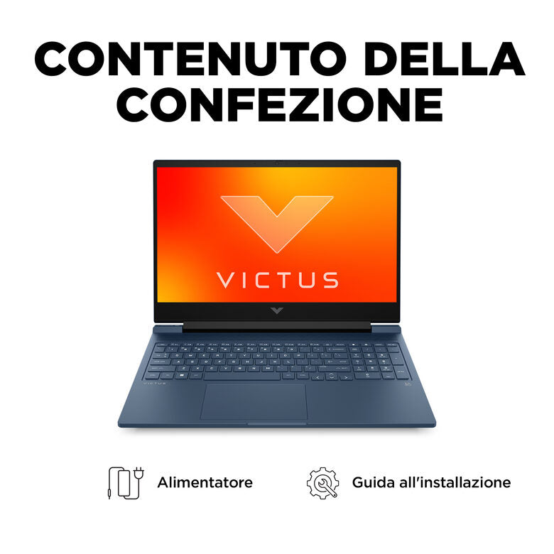 HP Victus Gaming Victus 16-r0028nl Intel® Core™ i7 i7-13620H Computer portatile 40,9 cm (16.1") Full HD 16 GB DDR5-SDRAM 1 TB SSD NVIDIA GeForce RTX 4070 Wi-Fi 6 (802.11ax) Windows 11 Home N