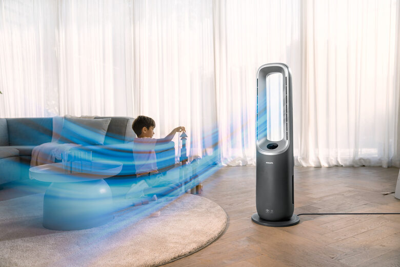 Philips Air Performer 8000 series AMF870/15 Purificatore d'aria ventilatore e riscaldamento 3in1