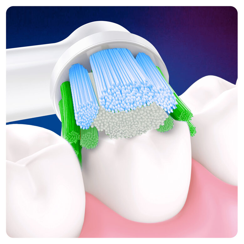 Oral-B Precision Clean Testine Di Ricambio (contiene 3 Pezzi) Con Tecnologia CleanMaximiser