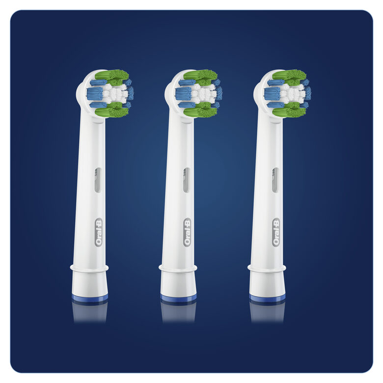 Oral-B Precision Clean Testine Di Ricambio (contiene 3 Pezzi) Con Tecnologia CleanMaximiser