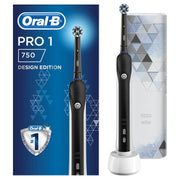 Oral-B PRO 1-750 Spazzolino Elettrico Ricaricabile Di Braun, 1 Testina, 1 Custodia Da Viaggio In Regalo