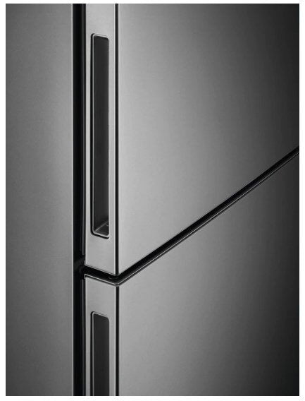 AEG RCB736E5MX frigorifero con congelatore Libera installazione 360 L E Acciaio inossidabile