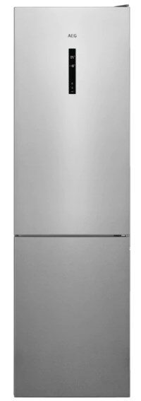 AEG RCB736E5MX frigorifero con congelatore Libera installazione 360 L E Acciaio inossidabile