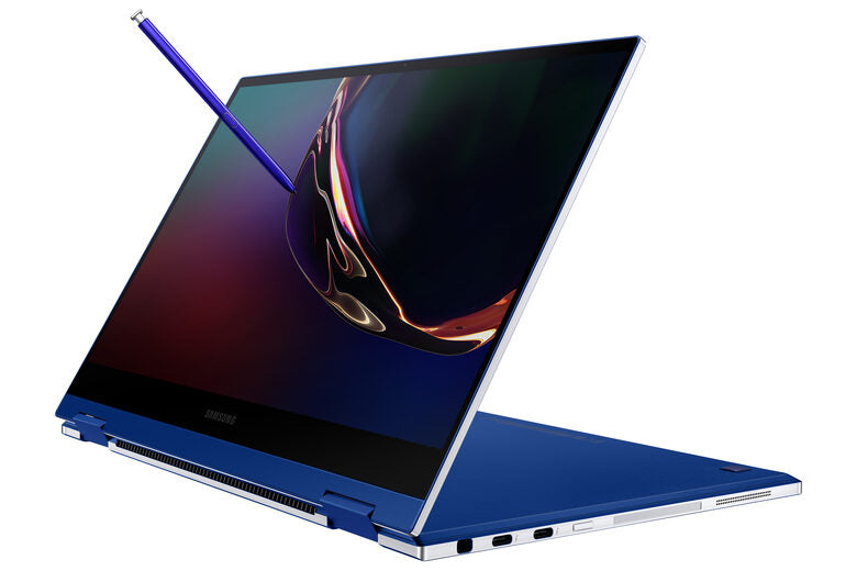 Samsung Galaxy Book Flex 13,3” Royal Blue Touch Screen S Pen Intel® Core™ i5 di decima generazione Windows 10 Home Wi-Fi 6 RAM 12GB Memoria 512GB Batteria 69,7Wh Lettore impronte digitali