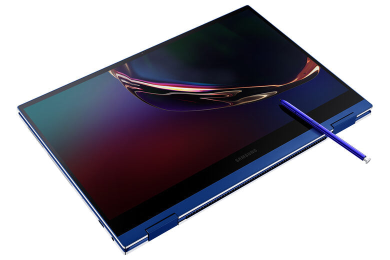 Samsung Galaxy Book Flex 13,3” Royal Blue Touch Screen S Pen Intel® Core™ i5 di decima generazione Windows 10 Home Wi-Fi 6 RAM 12GB Memoria 512GB Batteria 69,7Wh Lettore impronte digitali